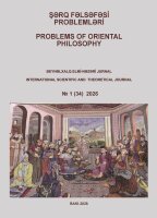 Şərq fəlsəfəsi problemləri № 1 (34) - 2026